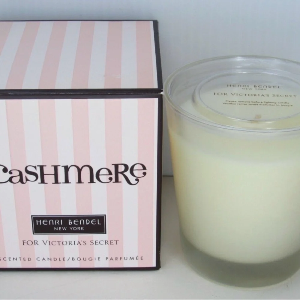 Henri Bendel for Victoria Secret Cashmere Scented Candle - Limited Edition